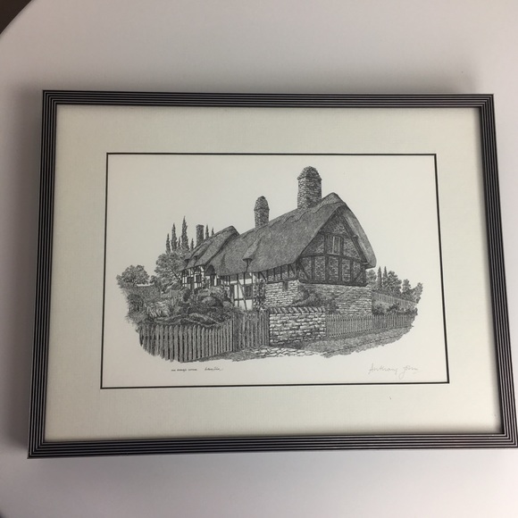 Other - Rare Anne Hathaway’s cottage signed Anthony John